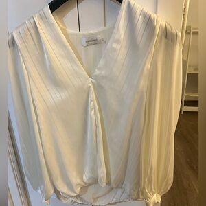 Zimmermann summer night out blouse White shirt 1 M Pleated Women's Top